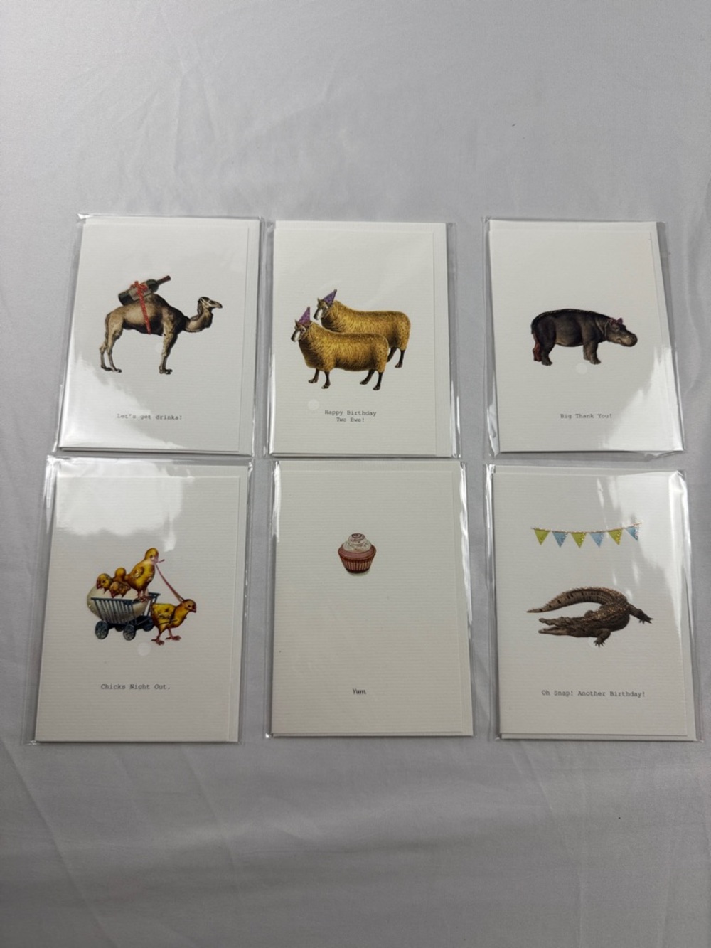 Tokyomilk Greeting Cards Set of 6 Assorted Margot Elena Tokyo Milk